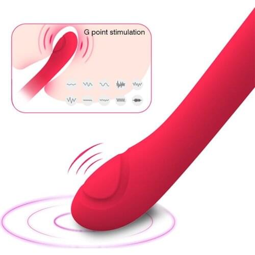 G Spot Vibrator Sex Toys For Woman Dildo Soft Silicone Rechargeable Clitoris Stimulator Massage Vibradors Female Masturbators