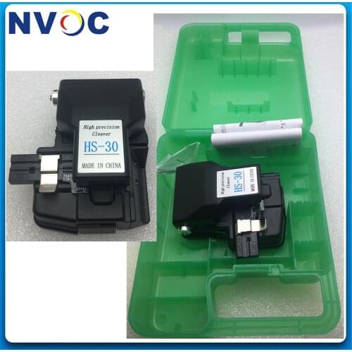 High Precision HS-30 Fiber Fusion Clever Optical Fiber Cleaver Fiber Optic Cutter Comparable to Fiber Cleaver CT-30