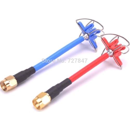 1PCS 5.8GHz FPV 4 Leaf Clover AV Transmission RHCP For Aomway Camera Drone