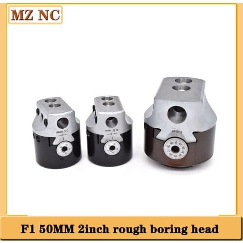 1PCS F1 50MM diameter boring head boring tool for CNC machine boring Mini graduation: 0.01mm