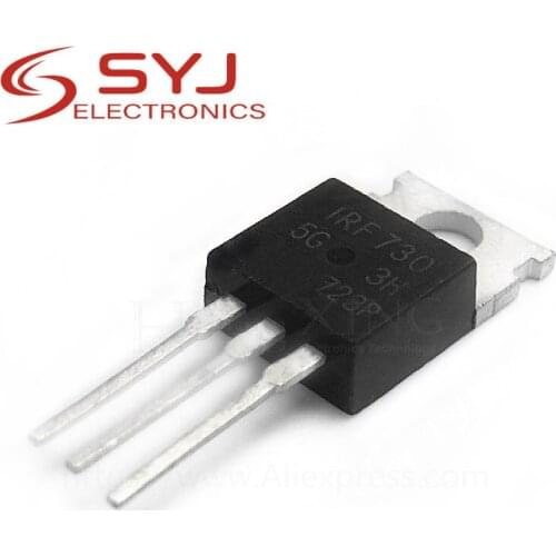 10pcs/lot IRF730 IRF730PBF IRF730B IRF730BPBF TO-220 In Stock