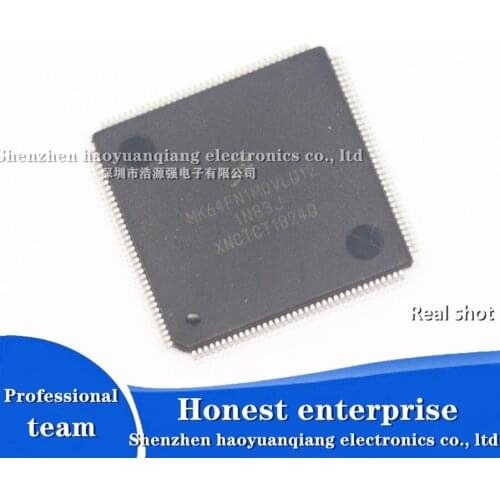 100% embedded MK64FN1M0VLQ12 LQFP144 single-chip microcomputer new original spot