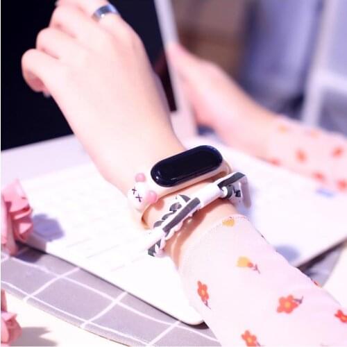 2021 Cartoon Childrens Electronic Digital LED Display Watches Girls Boys Fashion Cute Watches Waterproof Kids Bracelet Watches