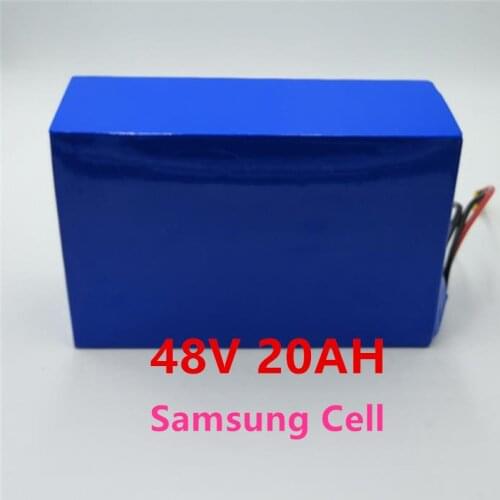 48V 20ah for 48V 2000W E scooter Battery Pack 48V 21ah E motorcycle Electric Bike Battery with 50A BMS +3A Fast Charger