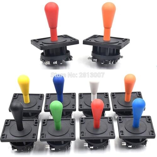 American / Spanish Style Arcade Joystick 4 Way 8 Way HAPP Style Joystick Zero Delay Stick Durable Joypad Jamma Game Machine
