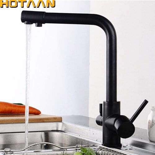 Free shipping Multifunctional Kitchen Hot Cold Water Kitchen Faucet Pure Water Faucet Drinking Water Mixer Tap YT-6051