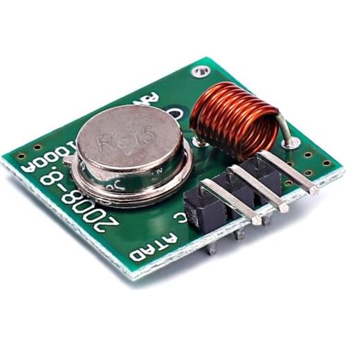 1Set/lot Wireless Remote Control Switch Module Voltage Module Board 315Mhz RF Transmitter Receiver Link Kit for Arduino