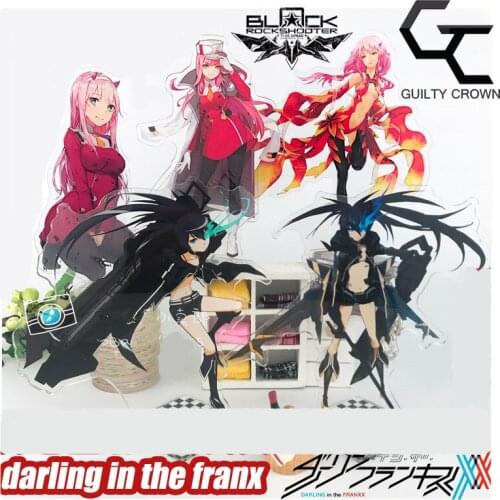 Japanese Anime Acrylic Stand Figure Decoration DARLING in the FRANXX Yuzuriha Inori BRS Cosplay Gift Double Sided Pattern 15cm