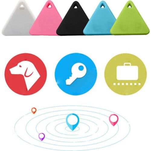 High Quality Optional Color GPS Mini Tag Smart Tracker Bluetooth Wallet Key Finder Locator Alarm Pet Child Triangle 15M