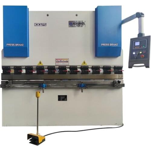 CNC Hydraulic Press Brake Processing Metal Sheet Stainless Steel Bender Machine Production Tools Foctory Price