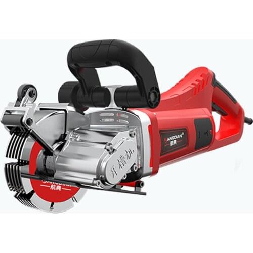 Hydropower Slotting Machine Handheld Multifunctional Wall Concrete One-Time Forming Dust-Free Slotting Machine