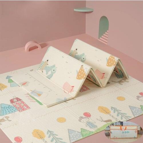 Carpet Children Foldable Baby Play Mat XPE Puzzle Toys for Child Soft Floor Room Decor Activity Pad Gym Game Kids Rug