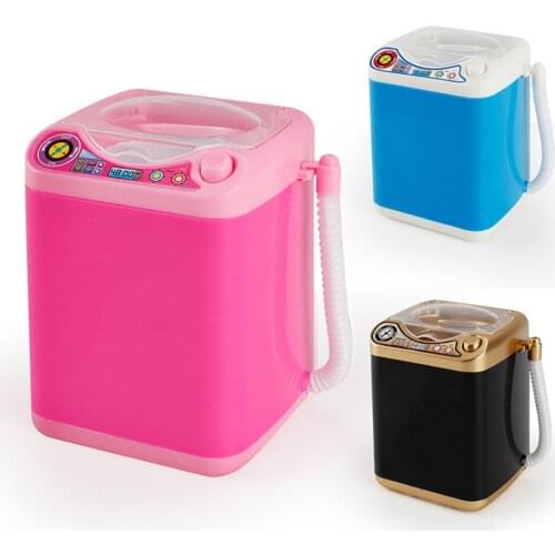 Mini Makeup Washing Machine for Cleaning Makeup Brush False Mink Lashes Makeup Egg Makeup Puff Makeup Automatic Cleaning Tools