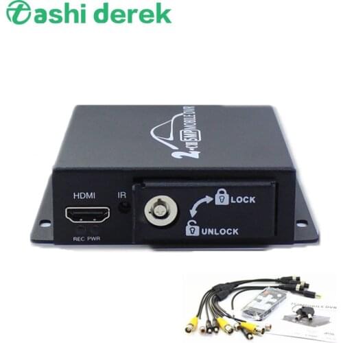 Mini 2CH Vehicle Mobile Car DVR AHD Camera CVBS Camera Cctv Recording Box DVR Video Recorder 2 Channel DVR for Truck Bus
