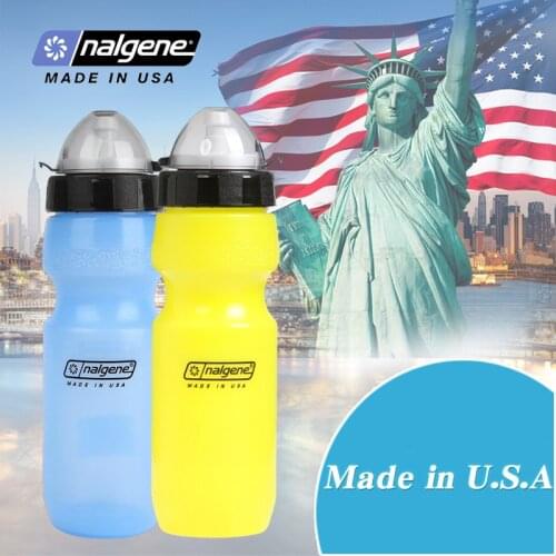 Nalgene Bicycle Water Bottle Outdoor Riding Squeezing Bottle Portable Water Drink Cup Fitness Travel Hiking Drinkware 650ML