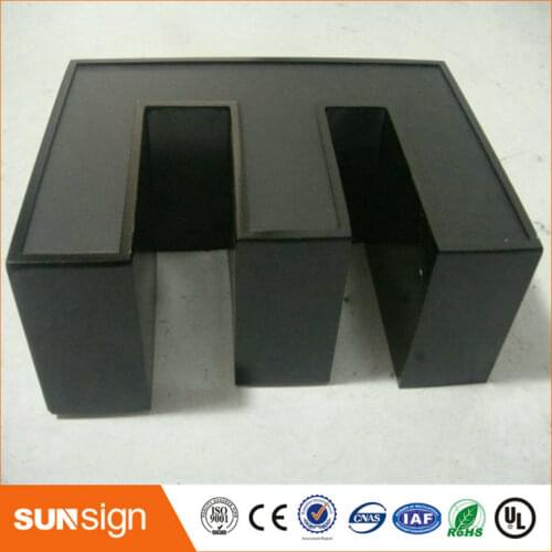 Custom illuminated advertising boards types channel letters signs