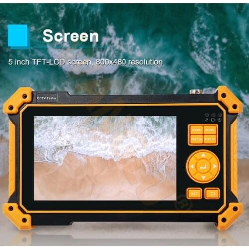 NEW Auto CCTV HD3100 VGA and HDMI Input Surveillance Project Camera Tester Media Player With 5 inch TFT-LCD Screen Full Function