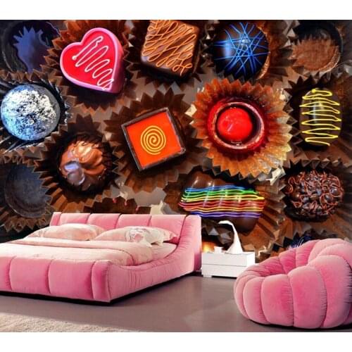 Papel de parede,Sweets Candy Chocolate Food wallpaper,coffee shop dining room living room sofa TV wall kitchen wallpaper mural