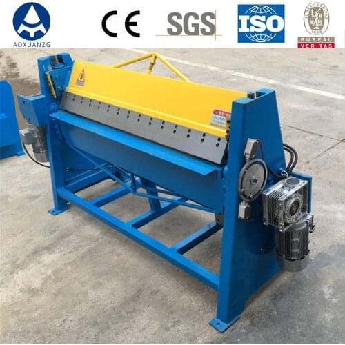 Galvanized Sheet Plate Cutting Folding Machine/Electric Bending Folding Machine for HVAC Square Rectangular Duct
