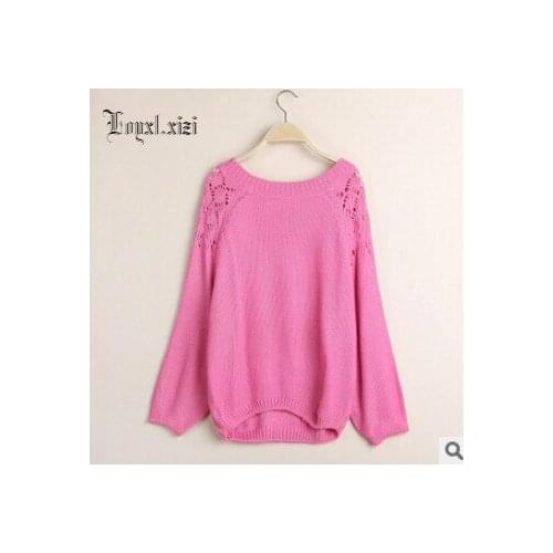 2018 Autumn Winter Women Sweaters and pullovers O-neck Long Sleeve Causal Knitted Sweater Pullover feminino ,LQ0006