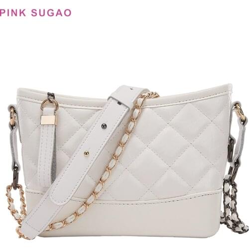 Pink Sugao crossbody bag for women luxury handbags women bags designer leather purse fashion shoulder bag designer bag ladies