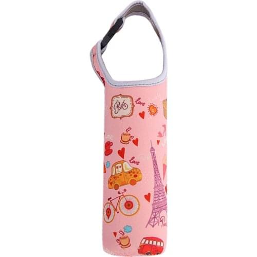 Heat Insulation Water Bottle Holder Cover Vacuum Cup Mug Bag Tote Cover