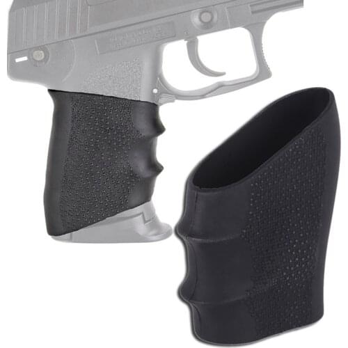 Universal Tactical Rubber Grip Sleeve Anti Slip Protect Cover for Glock 17 19 20 26/SIG Sauer/Ruger/Colt 1911/Beretta M9/H&K USP