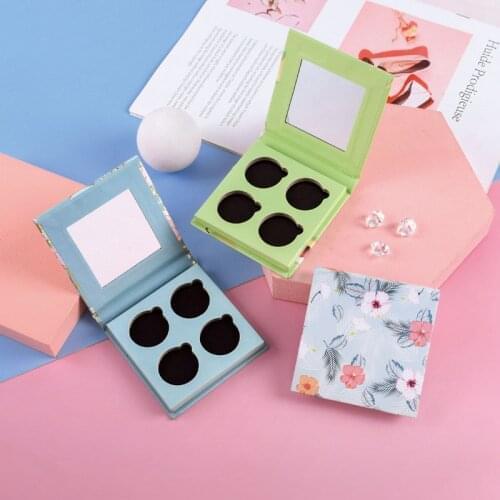 30pcs Empty Magnetic Makeup Palette Professional Paper Eyeshadow Cosmetic Box with Aluminum Pans
