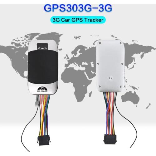 3G WCDMA GPS Car Tracker Locator For Vehicle Waterproof motorcycle tracking TK303G-3G GPS303G-3G With Lifetime Free platform