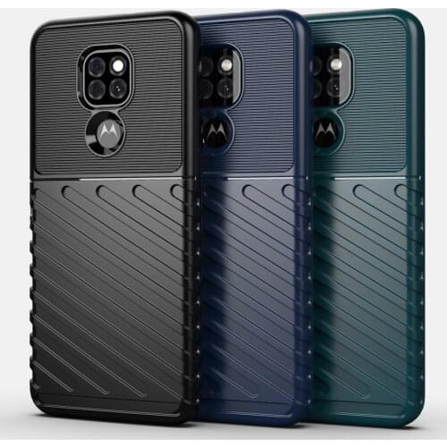 For Motorola Moto G9 case Moto G9 Play Rubber Shield protective back cover for Moto E 2020 MOTO E7 Fundas