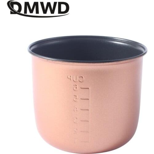 DMWD Non-stick 1.6L Capacity Liner of 12V 24V Elecitric Mini Rice Cooker Noodles boiler Food warmer for Car and Trucks