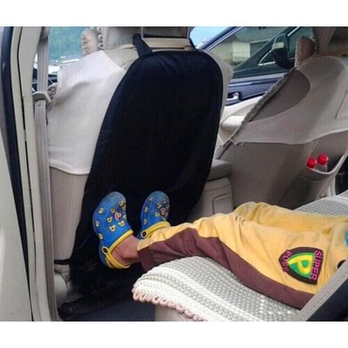 Pro Hot sale Kids Car Auto Seat Back Protector Cover For Children Kick Mat Mud Cleaner Black&Blue High Quanlity Wholesale