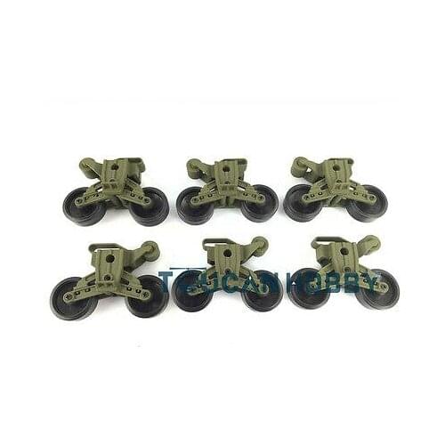 Heng Long 1/16 USA M4A3 Sherman RC Tank 3898 Plastic Road Wheels TH00455-SMT4