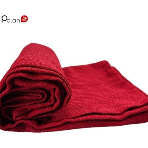 Red Aircraft Blanket Throw Air Conditioning Blanket Fireproof Retardant 220X120cm Spring Summer Autumn Throw Blanket for Sofa