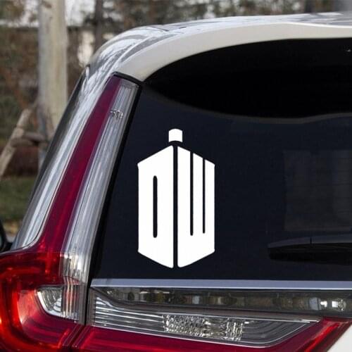 Car Stickers Doctor Who Tardis Funny Creative Decals For Tail IPad Laptop Computer Case Auto Tuning Styling D10