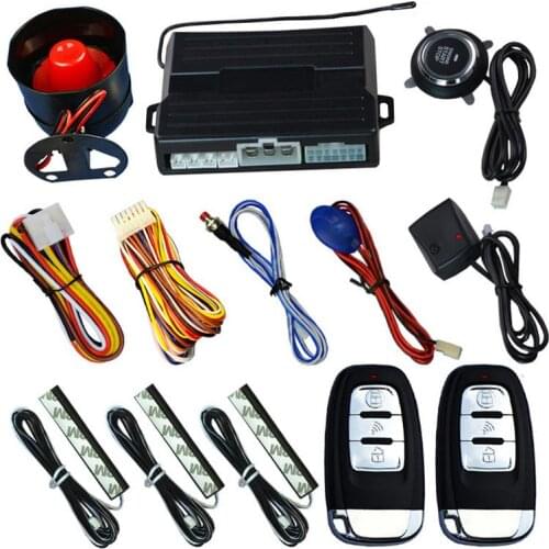 Professional Car Comfortable Keyless One Button Start Remote Control System Car Accessories Anti-theft Alarm