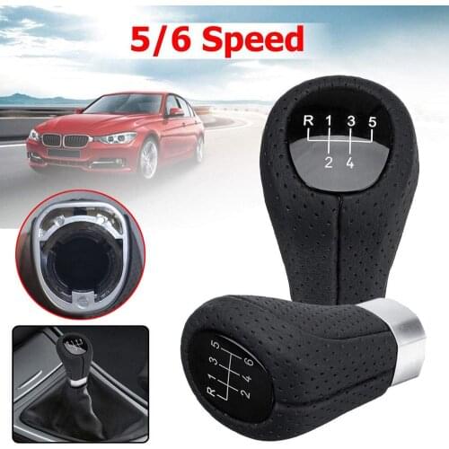 5 / 6 Speed PU Gear Shift Knob Auto Shifter Lever for BMW 1 3 5 6 Series E30 E34 E36 E38 E39 E46 E53 E60 E63 E83 E84 E90 E91 E92