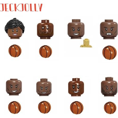 Building Blocks Bricks Figure Collectibles Basketball All Star Commemorative Kobe Wade StephenCurry Birthday Gift Toy Boy