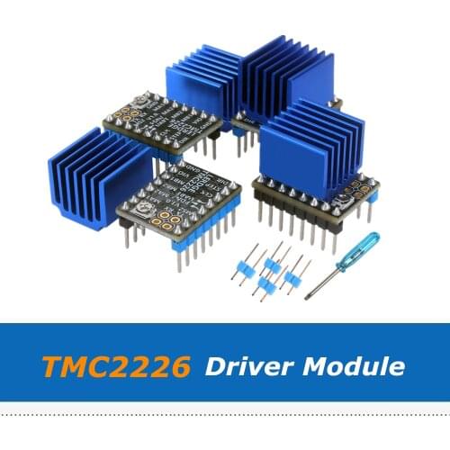 4pcs/Lot Lerdge Ultra-Silent V1.0 TMC2226 Stepper Motor Driver Module Replace TMC2208 TMC2225 A4988 lv8729 3D Printer Parts