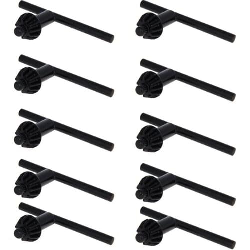 Utoolmart Mini Electric Drill Chuck Bit Tool Set Universal Taper Mounted Drill Chuck Wrench Key Chuck Lathe Accessories 5/10PCS