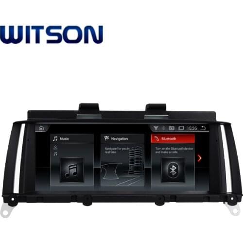 WITSON 10.2'' big touch screen Android 9.0 car multimedia for BMW X3 X4 2018 wifi Support Idrive radio auto stereo EVO System