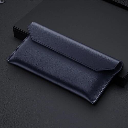 Protective Phone Bag Envelope Style Leather Pouch Soft Shell Cover Case for Samsung Galaxy Z Fold 2 / Fold / W20/ Z Flip Phone