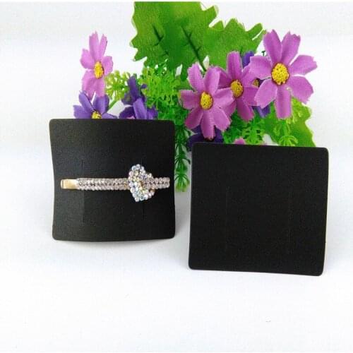 100PCS/Lot Simple Style Hair Clip Card for Jewelry Hair Accessory Blank Hairpins Hair band Displays Packaging Cards Three Colors