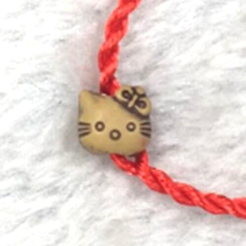 2021 Chinese style Womens gift couple small red string love you bracelet lucky 12 zodiac childrens gift ladies hand bracelet