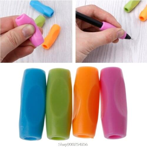 4Pcs Children Pencil Holding Practise Device for Correcting Pen Holder Postures D04 20 Dropship