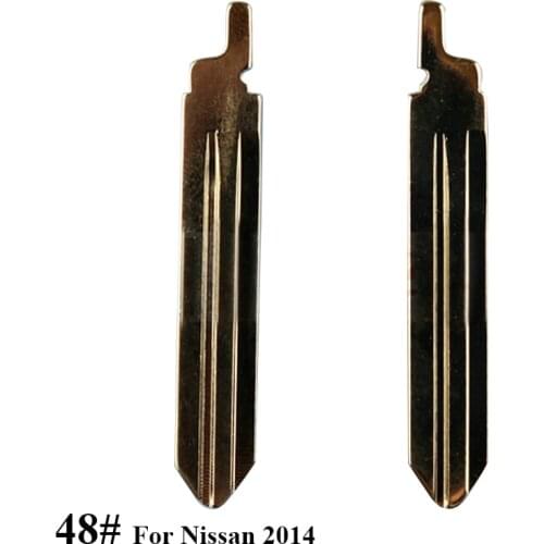 48# Original car key knife for Nissan Car folding flip remote key blade
