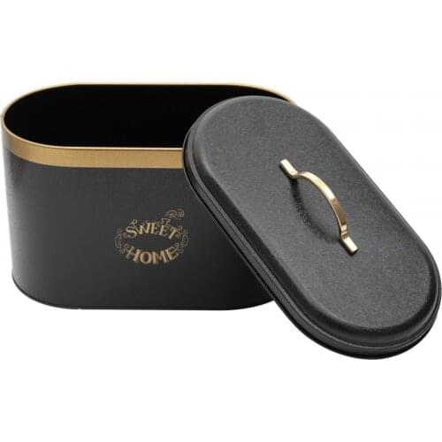 ALASSO ekmek kutusu dolap demir aperatif kutusu masaüstü bitirme toz geçirmez saklama kutusu depolama kutusu kaleci gıda yapılan