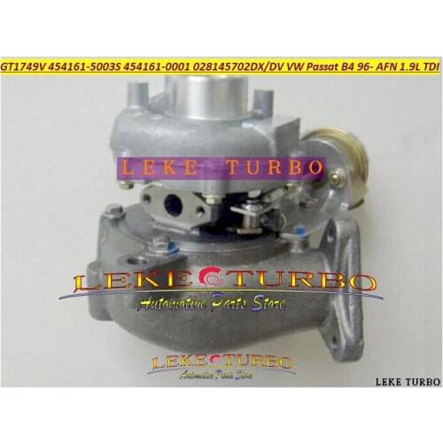 Free Ship GT1749V 454161 454161-5003S 454161-0001 028145702D 028145702DV Turbo For Volkswagen VW Passat B4 1996-97 AFN 1.9L TDI