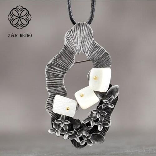 Neck Chain Necklace & Pendants Alloy Long Necklace Trend Costume Jewelry For Women Vintage Suspension Accessories Gothic Collar