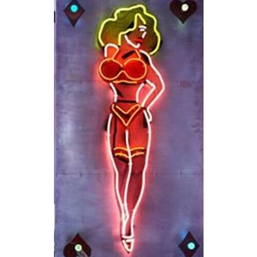 Neon Sign For Gods Own Junkyard Lamp Girls glass tube Bar neon bulbs resterant decorate light Outdoor Wall Light Pabs Neon Sign